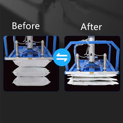 Macchina di imballaggio a vuoto compresso a cuscino peloso per cuscini alimentari con capacità di 260 kg