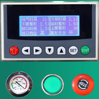 Potenza di sigillamento 800W Macchina di imballaggio a vuoto per il riso a forma automatica