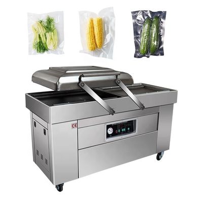 900W 220V sigillante a vuoto a doppia camera per macchine industriali per imballaggio alimentare