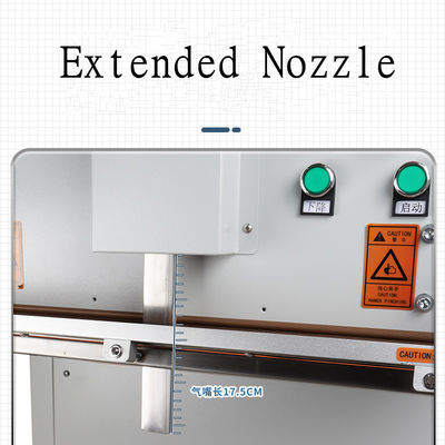 150 kg sigillante alimentare a pompa d'aria secca e umida per sigillamento gonfiabile in imballaggi verticali