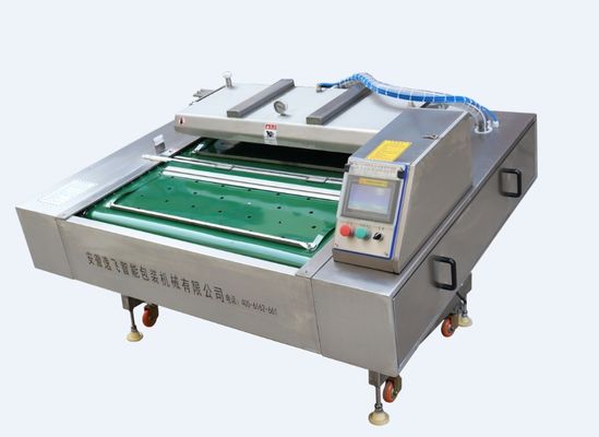 Sigillato a vuoto alimentare per sacchetti con cintura di rullaggio continua, dimensione massima 1000*420*9 mm