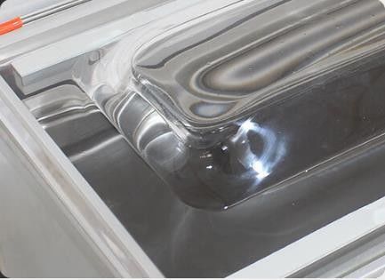 Macchina semiautomatica di imballaggio a vuoto di granelli di riso e miglio di grandi dimensioni con potenza motrice di 900 W