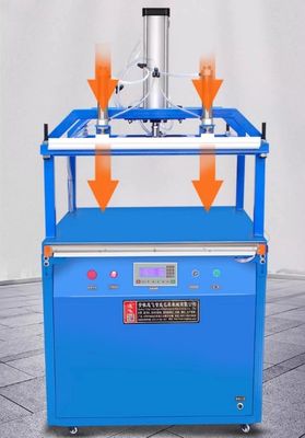 YF-1000 macchina per sigillare a compressione a cuscino pneumatico per imballaggi semiautomatici