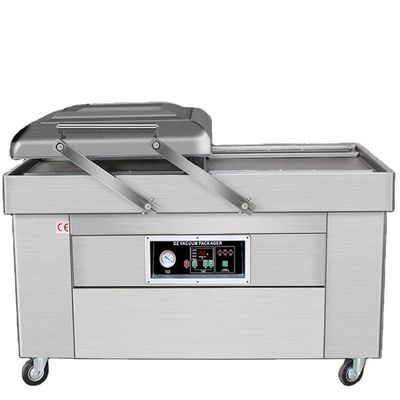 Macchina di imballaggio a vuoto automatico industriale DZ-600/2S-A per la conservazione delle bistecche di pesce