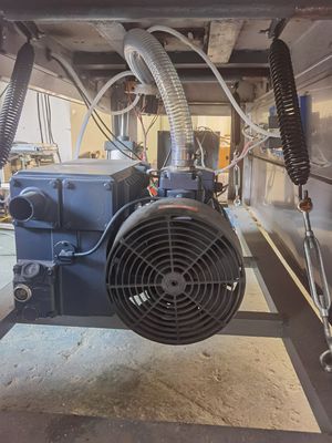 2200W Pump rate 100m3/h Fish Steak Meat Vacuum Packaging Machine con doppia camera