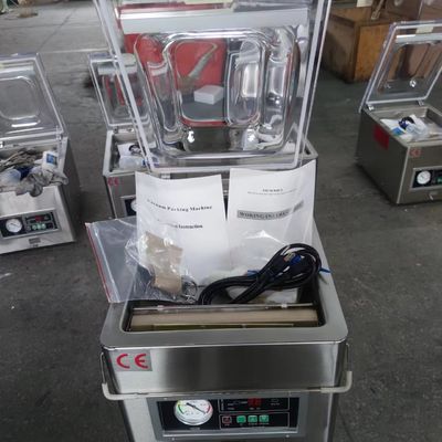 Macchina di sigillamento a vuoto da scrivania per l' imballaggio di salsicce di frutta e verdura secca