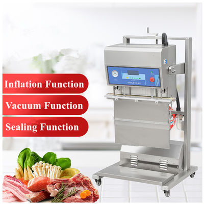 950W Potenza Verticale Plastica Big Bag Sealer Pneumatico esterno macchina di imballaggio a vuoto