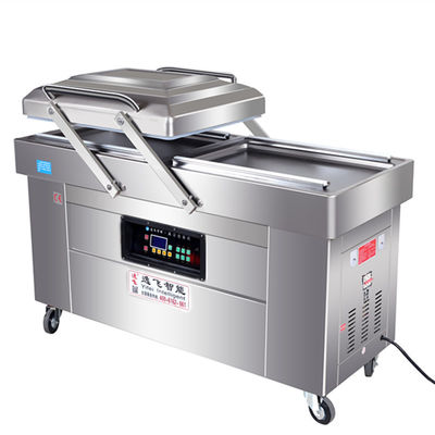 190 kg Capacità macchina di imballaggio a vuoto a doppia camera automatica per sigillamento alimentare