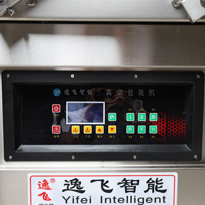 Sesta funzione di memoria Doppia camera macchina di sigillamento per imballaggi alimentari
