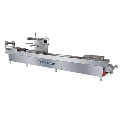 4800*850*2000mm Macchina di confezionamento a vuoto a termoformazione automatica per prodotti a base di formaggio