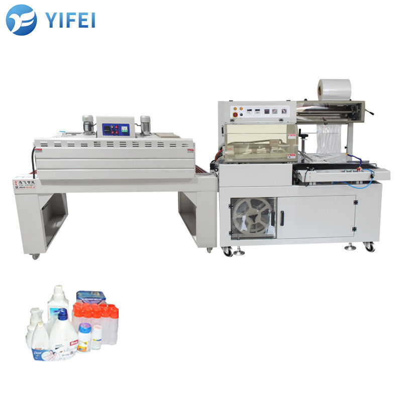 Coppe di carta industriale da 450L POF PVC PE Film Wrap Heat Shrink Wrapping Machine per alberghi