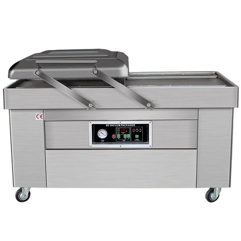 110V/220V DZ-400/2S Macchina automatica a doppia camera a vuoto con sacchetto di chicchi di caffè per imballaggio di riso