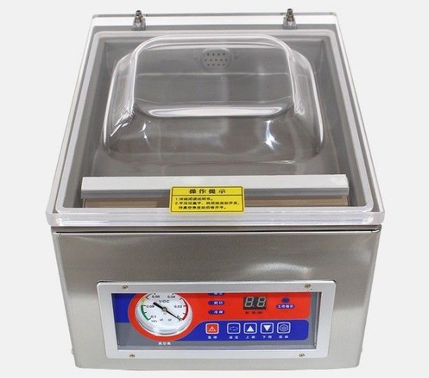 Selatore a vuoto a camera singola in acciaio inossidabile 41*32*29 per linea di imballaggio di alimenti e bevande