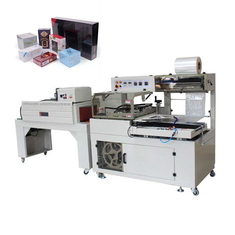 Mini Box Automatic L Bar Cutter Sealer Tunnel Plastic Film Shrink Wrap Machine per soddisfare le richieste