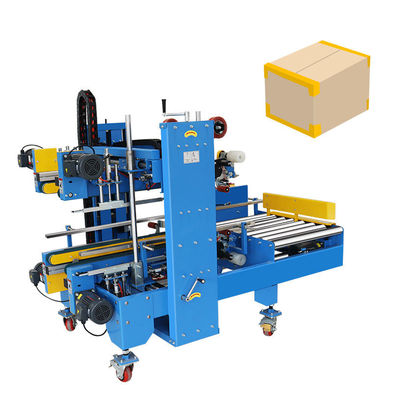 320-500mm Lunghezza di sigillamento bordi automatici lato cartone scatola cassa angolo sigillatore macchina
