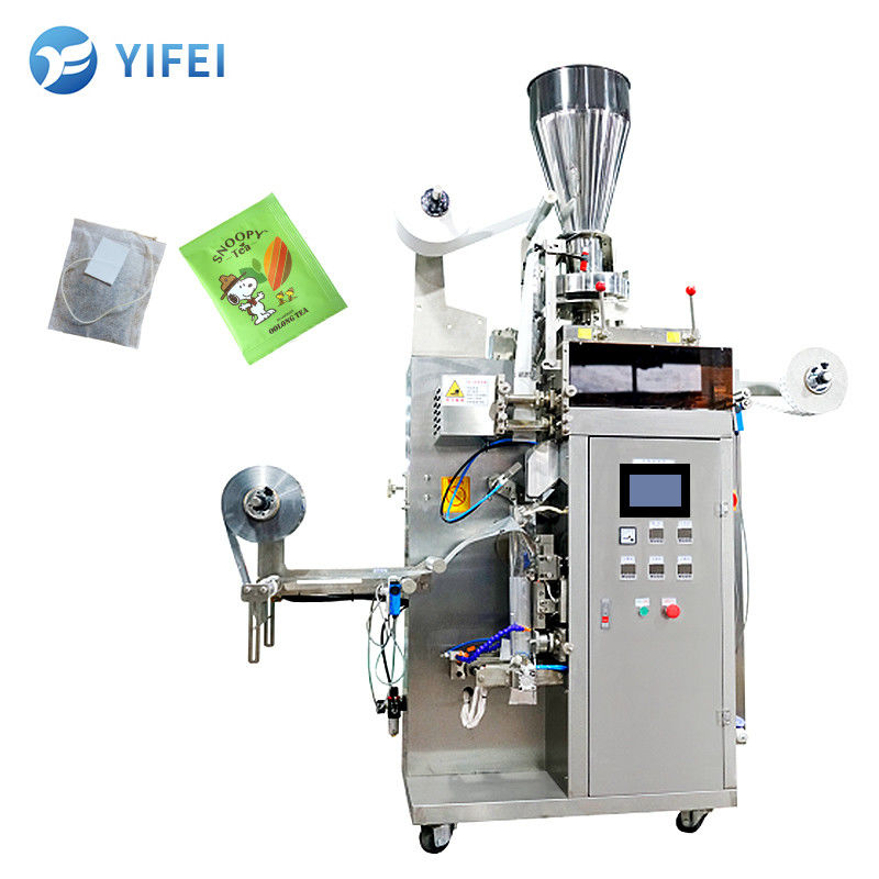 Macchina di confezionamento automatico sacchetto di tè con coppa di misurazione Tè in polvere 1-10g Tag Line Packaging