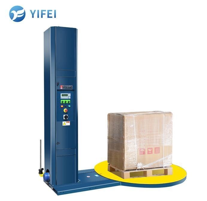 1P Voltage Pallet Wrapper Macchina di avvolgimento per pallet completamente automatica