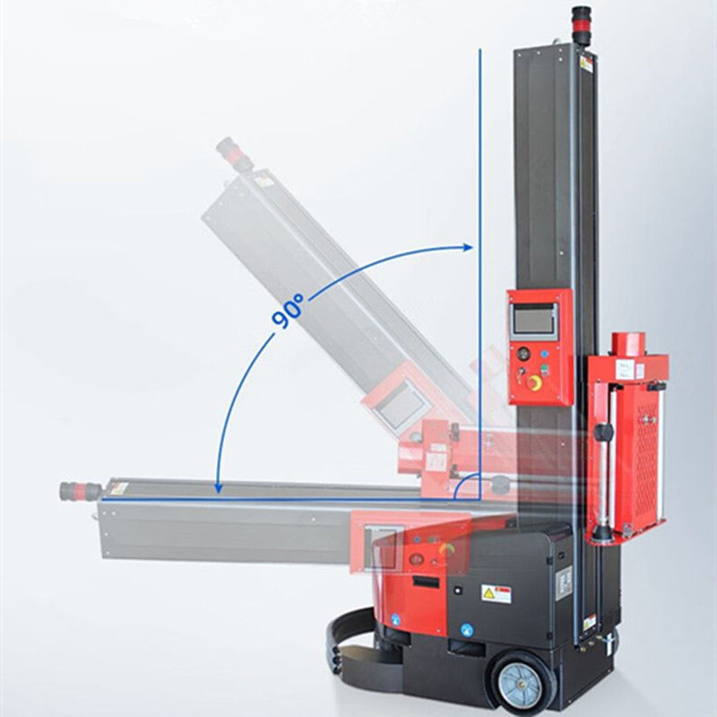 Macchine Hardware Smart Self-Propelled Mobile Stretch Robot Palette Wrapper 24V Voltage