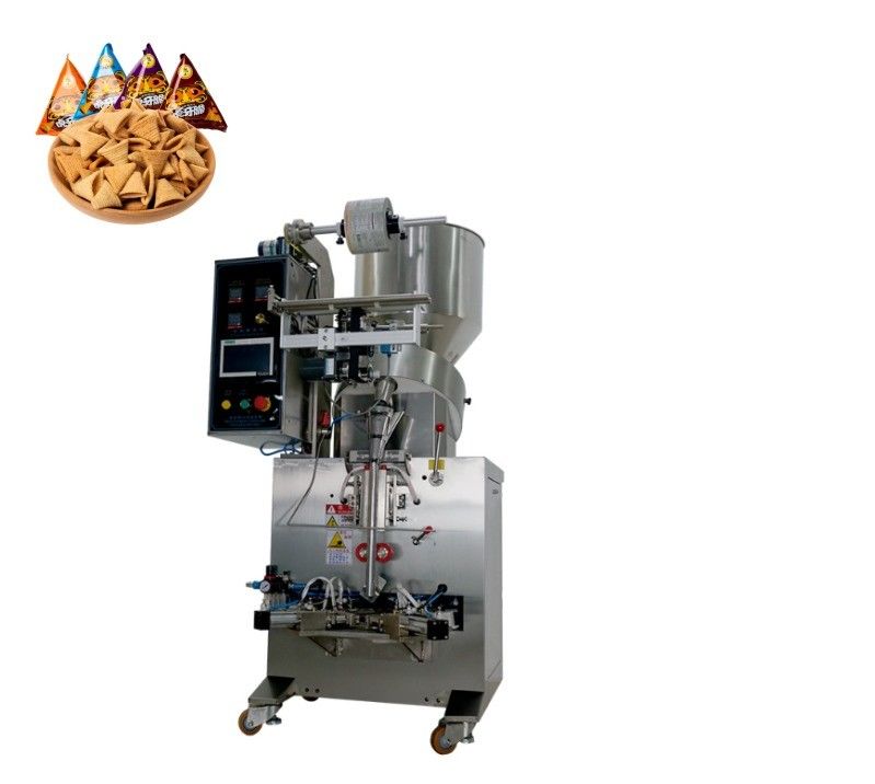Automatica triangolare 3 lato sigillo sacchetto di cioccolato caramelle fagioli snack verticale granulato confezionatore