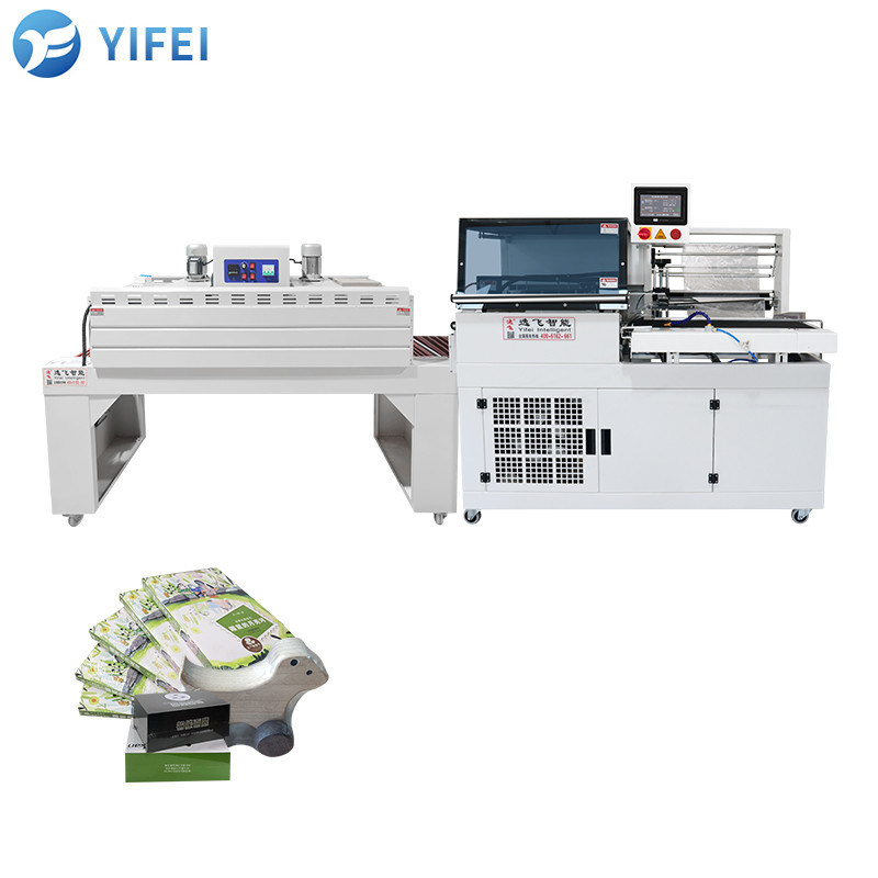 Macchina di confezionamento automatico di bagagli con tenuta di sigillamento di tipo L di 450L per le esigenze del cliente