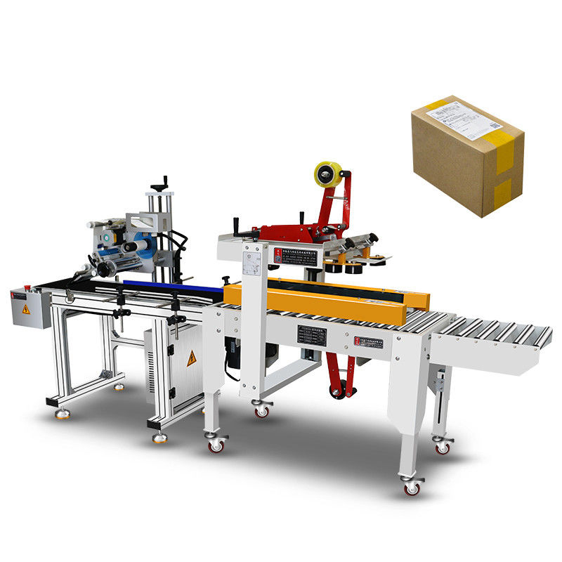 Dimensione adatta ≤ 300 mm Macchina per l'etichettatura di sacchetti in PE con carta da graffiatura automatica verticale ad alta velocità