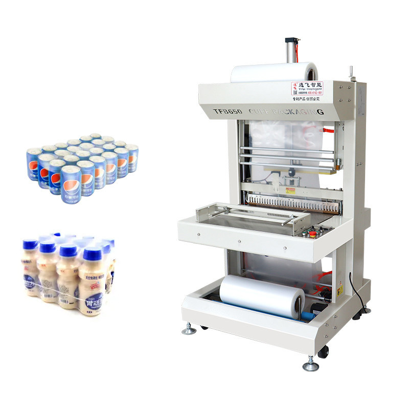 Macchina di sigillamento termico a pellicola PE personalizzata per prodotti di diverse forme e dimensioni