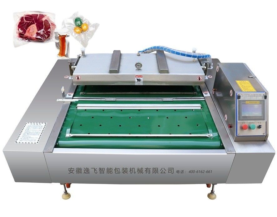 380V/50HZ Voltaggio Commerciale Automatica Rolling Vacuum Packaging Machine per alimenti a base di carne