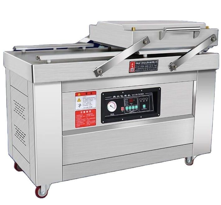 DZ-400 Commercial Double Flat Chamber Vacuum Packing Sealer per negozi di materiali da costruzione