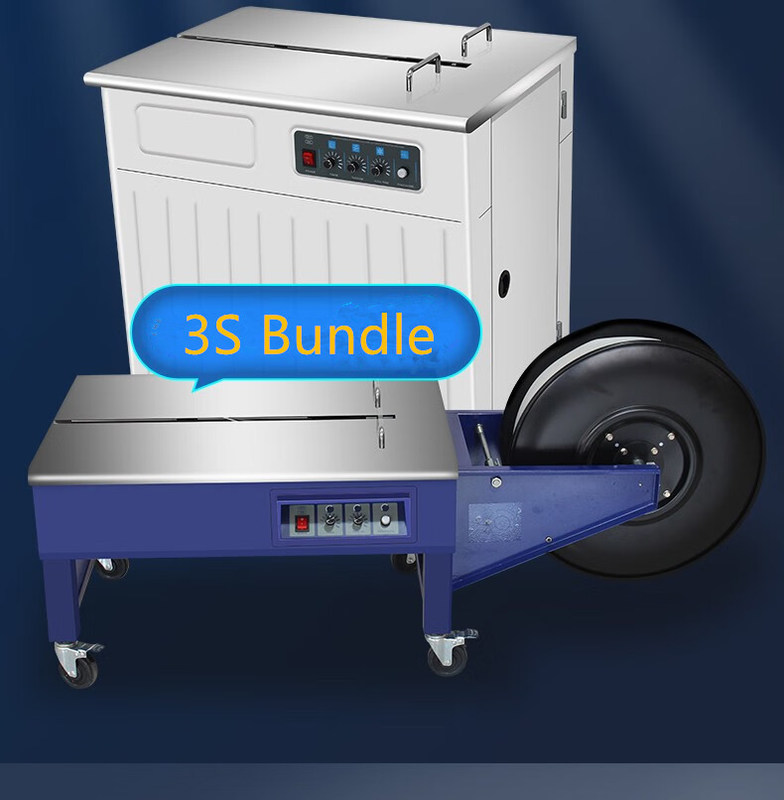 Macchine di imballaggio per cartoni con cintura di tavola semiautomatica