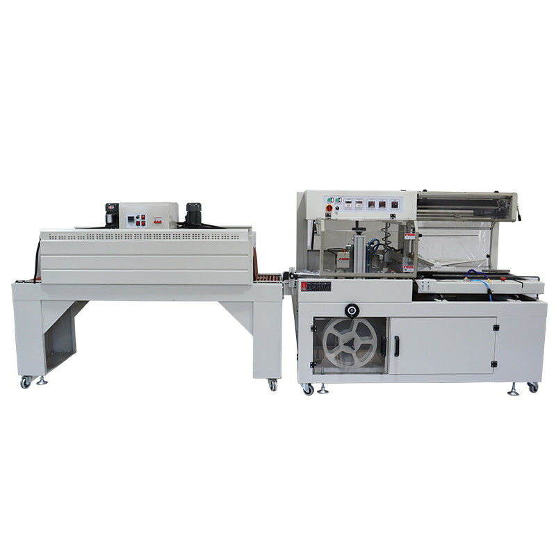 POF PVC Film Heat Shrink Tunnel Packing Side Sealer con funzioni di taglio e sigillamento