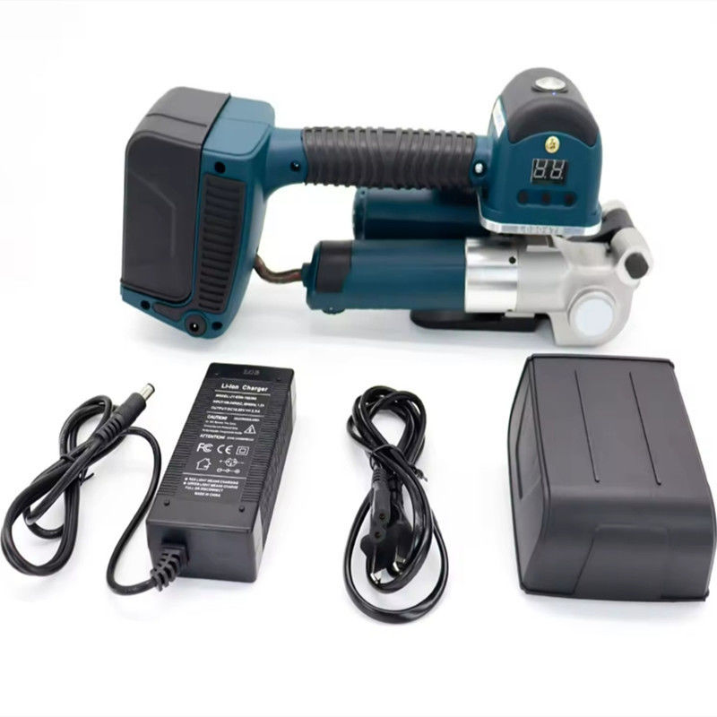 Comodo un pulsante batteria Strapping Machine per alta tensione PET / PP strumento cintura