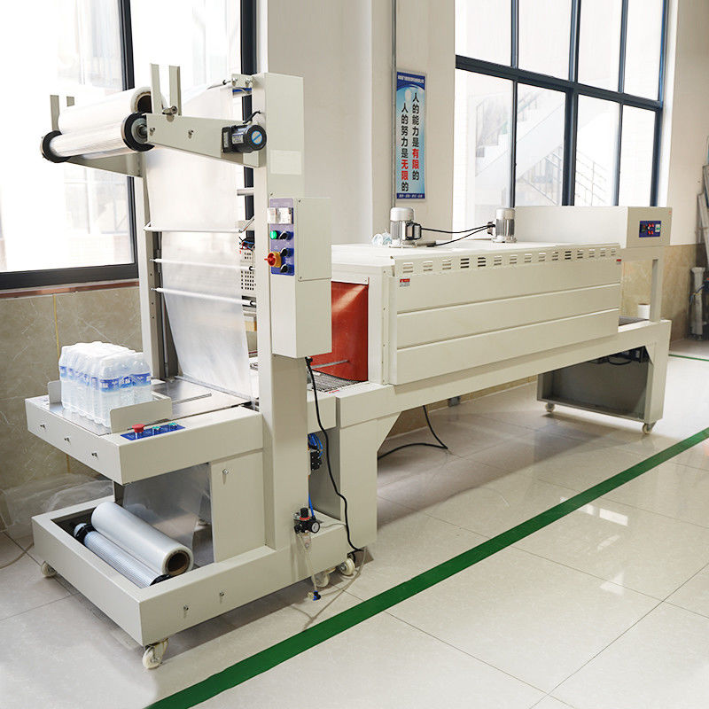 750 50 mm altezza del tavolo di lavoro semiautomatico PET bottiglia Rimborso avvolgente macchina per bottiglie d'acqua
