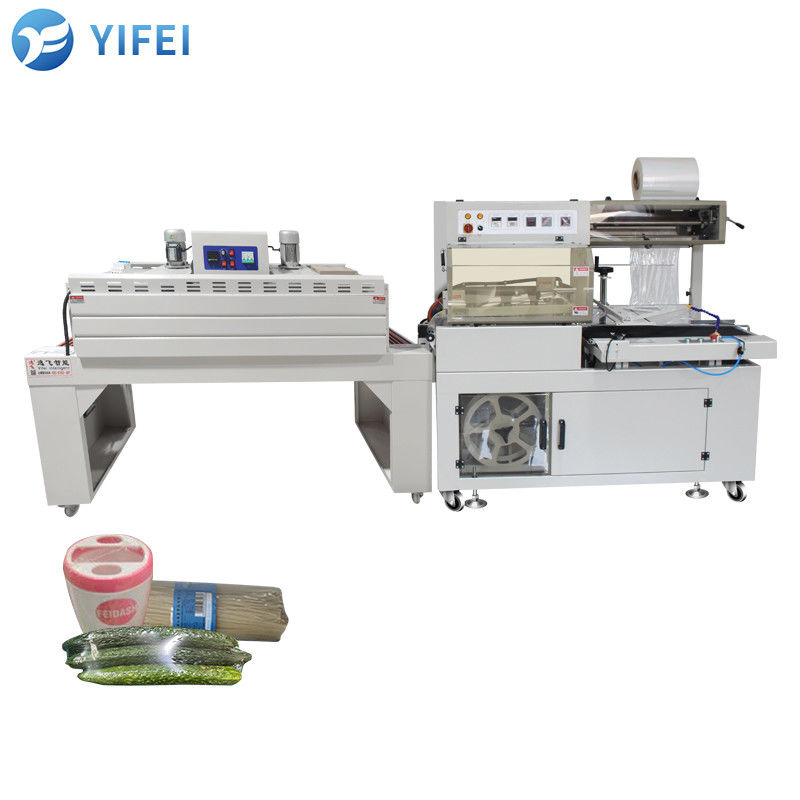 55cm Max Film Width Shrink Wrapping Machine con sigillante a barre in L e funzione automatica