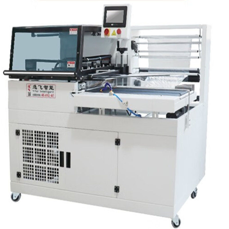 55 cm Larghezza massima del film L Bar Sealer automatico e macchina di confezionamento di confezioni con tunnel termico