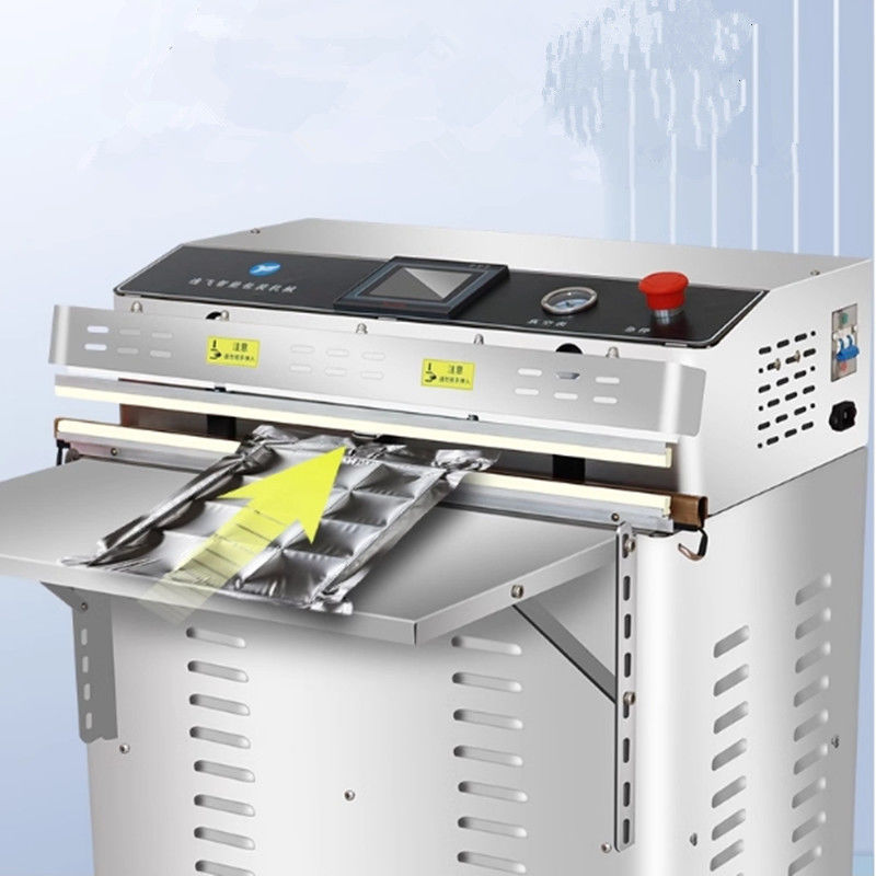 Macchina di imballaggio a vuoto professionale esterna verticale 1000 mm Pump rate 20m3/h per alimenti