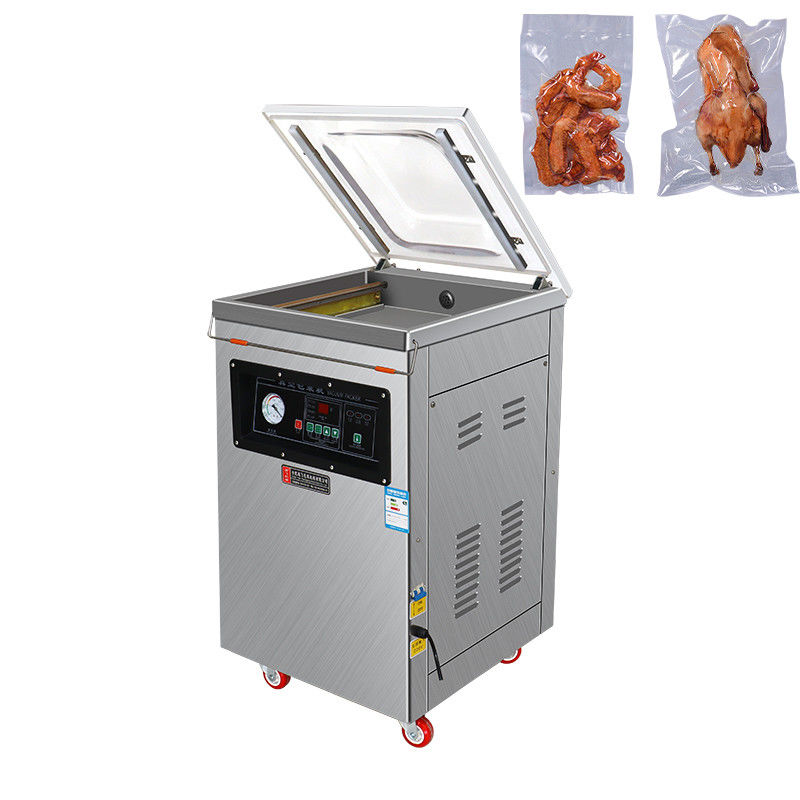 DZ-400 imballatore a vuoto a camera singola in acciaio inossidabile per carne, verdura, riso e patatine