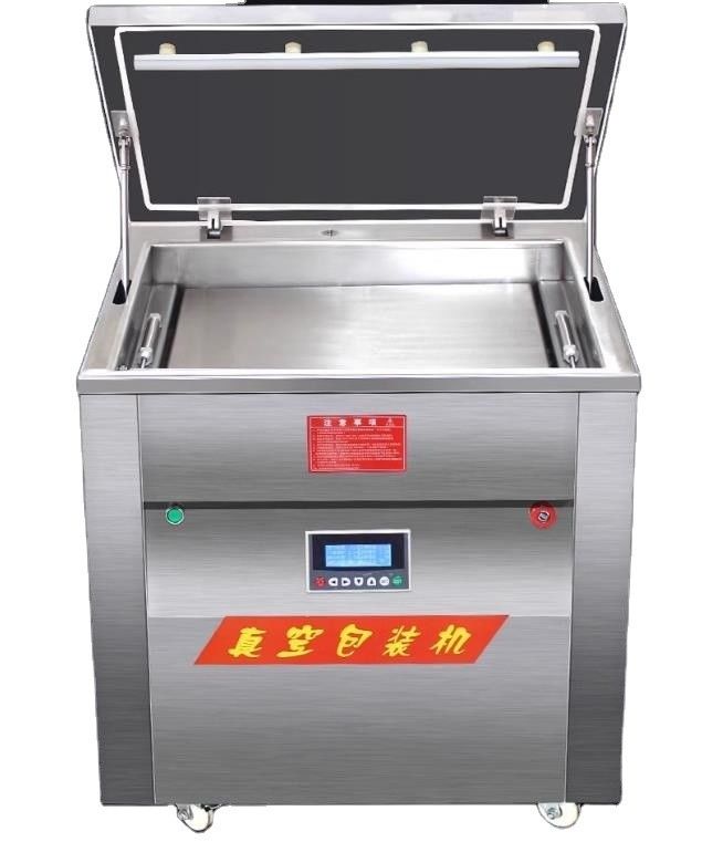 Macchina semiautomatica per imballaggio a vuoto di riso per imballaggi a forma di mattoni da 1 kg, 2 kg, 5 kg e 10 kg