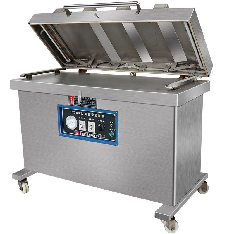 DZ-400/2L sigillante a vuoto per carne pollo pesce pesce pesce pesce marino riso gamba di agnello imballaggio